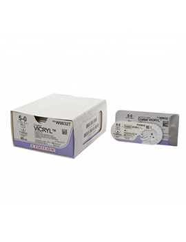 Coated VICRYL™ Suture with 3/8 Circle Conventional Cutting Prime Needle